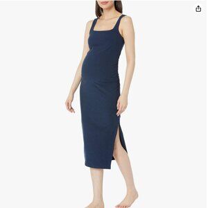Beyond Yoga Spacedye Icon Maternity Dress- Medium Navy